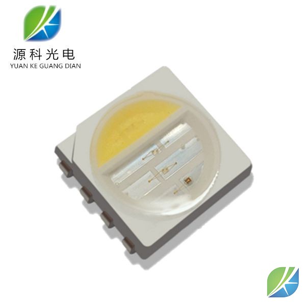 SMD 5050 LED RGB+Warm white 0.2w chip