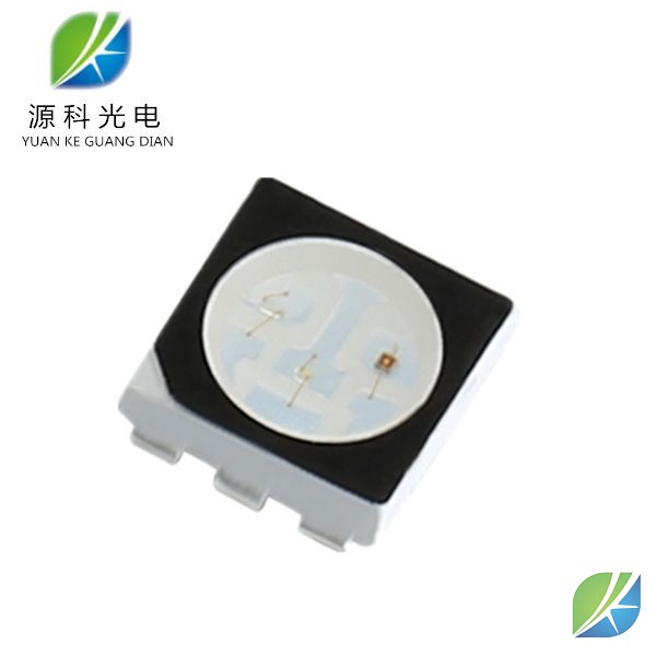 SMD 5050 LED Black surface RGB chip